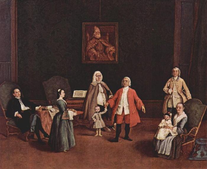 Pietro Longhi Portrat einer venezianischen Familie China oil painting art